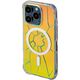 Kingxbar Etui silikonowe MagSafe Kingxbar PQY Crack Series do iPhone 15 Pro Max - holograficzne