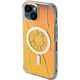 Kingxbar Etui silikonowe MagSafe Kingxbar PQY Crack Series do iPhone 15 - holograficzne