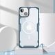Nillkin Pancerne etui z MagSafe Nillkin Nature Pro do iPhone 15 Plus - niebieskie