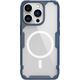 Nillkin Pancerne etui z MagSafe Nillkin Nature Pro Magnetic do iPhone 15 Pro - niebieskie