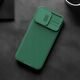 Nillkin Pancerne etui Nillkin CamShield Pro Magnetic Case do iPhone 15 Pro z osłoną na aparat - zielone