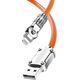 Kabel USB Dudao Lightning - USB-A 1 m Pomarańczowy (DDA289)