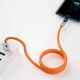 Kabel USB Dudao Lightning - USB-A 1 m Pomarańczowy (DDA289)