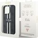 Guess Guess GUHMP15XP4RPSK iPhone 15 Pro Max 6.7" czarny/black hardcase 4G Printed Stripes MagSafe