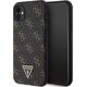 Guess Guess GUHCN61PG4GPK iPhone 11 / Xr 6,1" czarny/black hardcase 4G Triangle Metal Logo