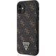 Guess Guess GUHCN61PG4GPK iPhone 11 / Xr 6,1" czarny/black hardcase 4G Triangle Metal Logo