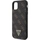 Guess Guess GUHCN61PG4GPK iPhone 11 / Xr 6,1" czarny/black hardcase 4G Triangle Metal Logo