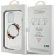 Guess GUESS GUHMP15XHFWFCT IPHONE 15 PRO MAX 6.7" TRANSPARENT HARDCASE IML FLOWERS WREATCH MAGSAFE standard