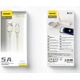 Kabel USB Dudao USB-A - USB-C 1 m Beżowy (DDA328)