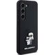 Karl Lagerfeld Karl Lagerfeld KLHCS24SSMHKCNPK S24 S921 hardcase czarny/black Silicone Karl&Choupette Metal Pin NoSize