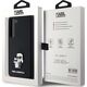 Karl Lagerfeld Karl Lagerfeld KLHCS24SSMHKCNPK S24 S921 hardcase czarny/black Silicone Karl&Choupette Metal Pin NoSize