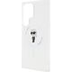 Karl Lagerfeld Etui Karl Lagerfeld KLHMS24LHFCKNOT Samsung Galaxy S24 Ultra hardcase IML Ikonik MagSafe transparent