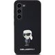 Karl Lagerfeld Etui Karl Lagerfeld KLHCS24MSMHKNPK Samsung Galaxy S24+ Plus Silicone Ikonik Metal Pin czarny/black