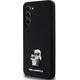 Karl Lagerfeld Etui Karl Lagerfeld KLHCS24MSMHKCNPK Samsung Galaxy S24+ Plus hardcase Silicone Karl&Choupette Metal Pin czarny/black