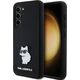 Karl Lagerfeld Etui Karl Lagerfeld KLHCS24SSMHCNPK Samsung Galaxy S24 hardcase Silicone Choupette Metal Pin czarny/black