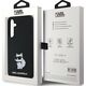 Karl Lagerfeld Etui Karl Lagerfeld KLHCSA35SMHCNPK Samsung Galaxy A35 hardcase Silicone Choupette Metal Pin czarny/black