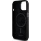 DKNY DKNY DKHMP14SSMCHLK iPhone 14 / 15 / 13 6.1" czarny/black hardcase Liquid Silicone Small Metal Logo MagSafe