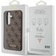 Guess Guess GUOHCSA35G4GFBR A35 A356 brązowy/brown hardcase 4G Metal Gold Logo