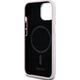 DKNY DKNY DKHMP14SSMCHLP iPhone 14 / 15 / 13 6.1" różowy/pink hardcase Liquid Silicone Small Metal Logo MagSafe