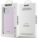 DKNY DKNY DKHMP14SSMCHLP iPhone 14 / 15 / 13 6.1" różowy/pink hardcase Liquid Silicone Small Metal Logo MagSafe