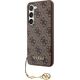 Guess Guess GUHCSA55GF4GBR A55 A556 brązowy/brown hardcase 4G Charms Collection