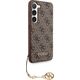 Guess Guess GUHCSA55GF4GBR A55 A556 brązowy/brown hardcase 4G Charms Collection