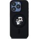 Karl Lagerfeld Karl Lagerfeld KLHMP15LSCMKCRHK iPhone 15 Pro 6.1" czarny/black hardcase Silicone Karl & Choupette MagSafe