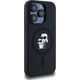 Karl Lagerfeld Karl Lagerfeld KLHMP15LSCMKCRHK iPhone 15 Pro 6.1" czarny/black hardcase Silicone Karl & Choupette MagSafe