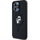 Karl Lagerfeld Karl Lagerfeld KLHMP15XSCMKCRHK iPhone 15 Pro Max 6.7" czarny/black hardcase Silicone Karl & Choupette Ring MagSafe