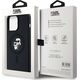 Karl Lagerfeld Karl Lagerfeld KLHMP15XSCMKCRHK iPhone 15 Pro Max 6.7" czarny/black hardcase Silicone Karl & Choupette Ring MagSafe
