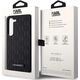 Karl Lagerfeld Karl Lagerfeld Saffiano Monogram Metal Logo - Etui Samsung Galaxy S24+ (czarny)