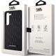 Karl Lagerfeld Karl Lagerfeld Saffiano Monogram Metal Logo - Etui Samsung Galaxy S24 (czarny)