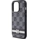 DKNY DKNY DKHCP14LPCPTSSK iPhone 14 Pro 6.1" czarny/black hardcase Leather Checkered Mono Pattern & Printed Stripes