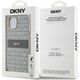 DKNY DKNY DKHCP14SPRTHSLE iPhone 14 / 15 / 13 6.1" beżowy/beige hardcase Leather Mono Stripe & Metal Logo