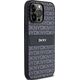 DKNY DKNY DKHCP14XPRTHSLK iPhone 14 Pro Max 6.7" czarny/black hardcase Leather Mono Stripe & Metal Logo
