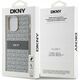 DKNY DKNY DKHCP14XPRTHSLE iPhone 14 Pro Max 6.7" beżowy/beige hardcase Leather Mono Stripe & Metal Logo