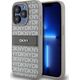 DKNY DKNY DKHCP14XPRTHSLE iPhone 14 Pro Max 6.7" beżowy/beige hardcase Leather Mono Stripe & Metal Logo