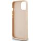 DKNY DKNY DKHCP14SPRTHSLP iPhone 14 / 15 / 13 6.1" różowy/pink hardcase Leather Mono Stripe & Metal Logo