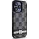 DKNY DKNY DKHCP15XPCPTSSK iPhone 15 Pro Max 6.7" czarny/black hardcase Leather Checkered Mono Pattern & Printed Stripes