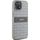 DKNY DKNY DKHCP15SPRTHSLE iPhone 15 / 14 / 13 6.1" beżowy/beige hardcase Leather Mono Stripe & Metal Logo