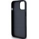 DKNY DKNY DKHCP15SPRTHSLK iPhone 15 / 14 / 13 6.1" czarny/black hardcase Leather Mono Stripe & Metal Logo