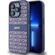 DKNY DKNY DKHCP15XPRTHSLB iPhone 15 Pro Max 6.7" niebieski/blue hardcase Leather Mono Stripe & Metal Logo
