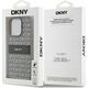 DKNY DKNY DKHCP15XPRTHSLE iPhone 15 Pro Max 6.7" beżowy/beige hardcase Leather Mono Stripe & Metal Logo