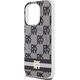 DKNY DKNY DKHMP13XHCPTSK iPhone 13 Pro Max 6.7" czarny/black hardcase IML Checkered Mono Pattern & Printed Stripes MagSafe