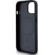 DKNY DKNY DKHMP14SPSHRPSK iPhone 14 / 15 / 13 czarny/black hardcase Leather Monogram Pattern Metal Logo MagSafe