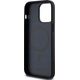 DKNY DKNY DKHMP13XPSHRPSK iPhone 13 Pro Max 6.7" czarny/black hardcase Leather Pattern Metal Logo MagSafe