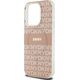 DKNY DKNY DKHMP14LHRHSEP iPhone 14 Pro 6.1" różowy/pink hardcase IML Mono & Stripe MagSafe