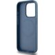 DKNY DKNY DKHMP15LPSHRPSB iPhone 15 Pro 6.1" niebieski/blue hardcase Leather Monogram Pattern Metal Logo MagSafe