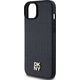 DKNY DKNY DKHMP15SPSHRPSK iPhone 15 / 14 / 13 6.1" czarny/black hardcase Leather Pattern Metal Logo MagSafe