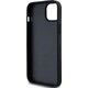 DKNY DKNY DKHMP15SPSHRPSK iPhone 15 / 14 / 13 6.1" czarny/black hardcase Leather Pattern Metal Logo MagSafe